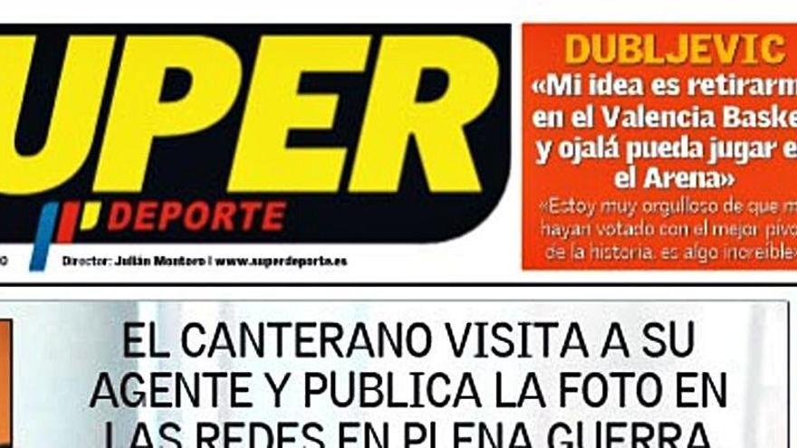 Esta es la portada de SUPER de este viernes 5 de junio