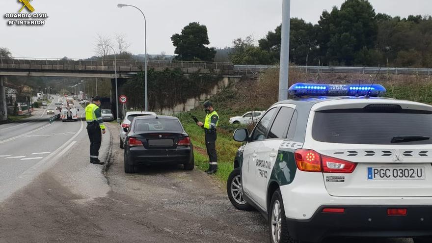 El conductor detenido