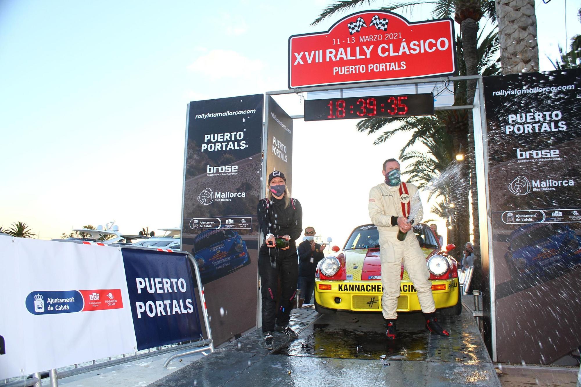 El alemán Feustel gana el XVII Rally Clásico Isla de Mallorca