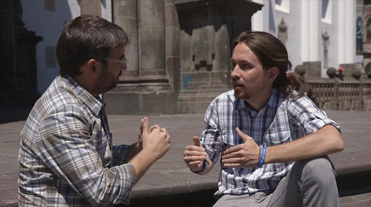 Jordi Évole conversa amb Pablo Iglesias, a ’Salvados’.