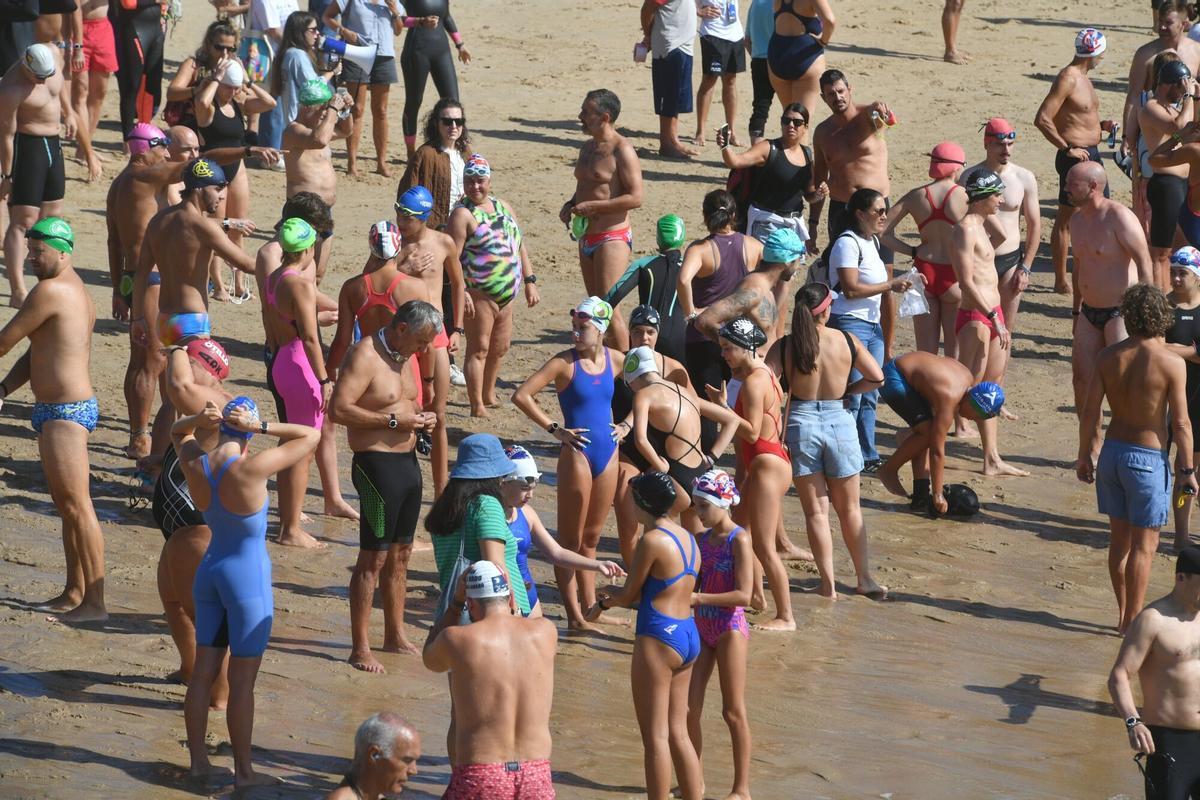 Travesía a nado de San Amaro Travesía a nado de San Amaro