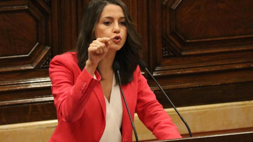 Arrimadas insta Torra a «dir la veritat» i que la independència no és possible