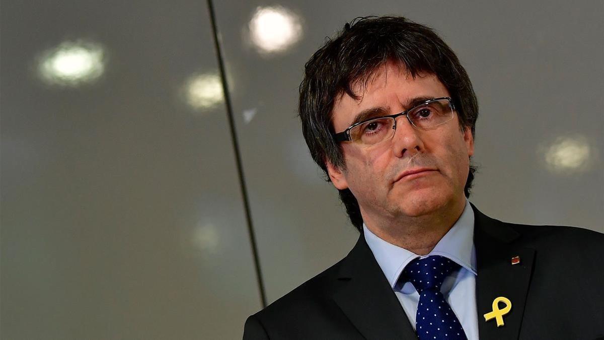 El expresidente de la Generalitat Carles Puigdemont.