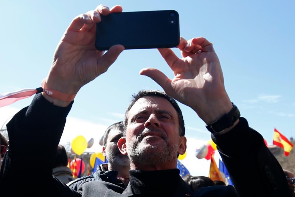 Manifestación de Sociedad Civil Catalana