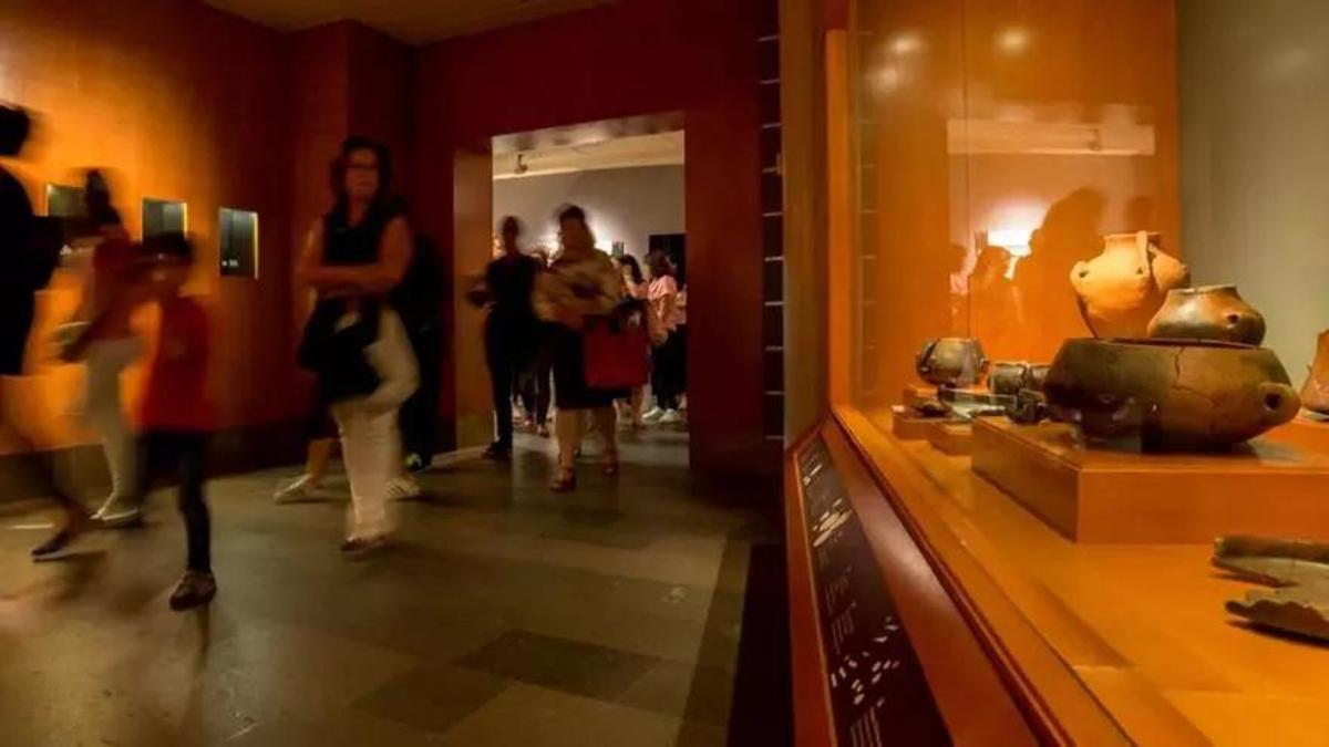 Interior del Museo y Parque Arqueológico Cueva Pintada de Gáldar.