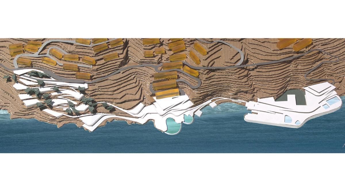 Proyecto Pasea para el litoral del Añaza, diseñado en 2004.