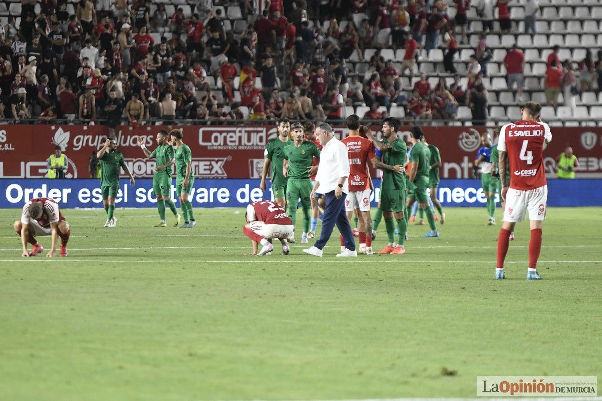 Así fue el encuentro del play off del Real Murcia y el Nástic en la lucha por el ascenso