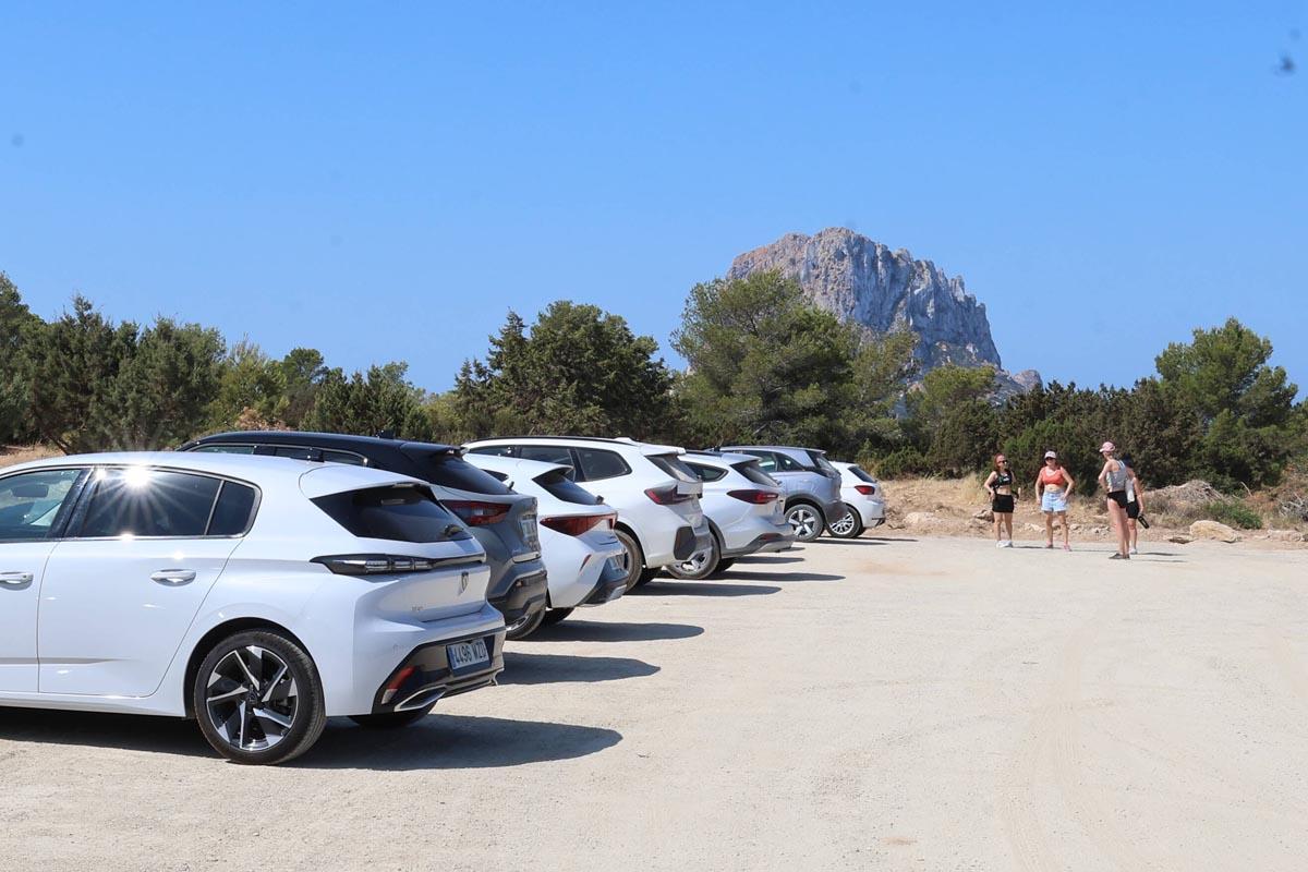 Galería: Reabre el parking de Cala d'Hort
