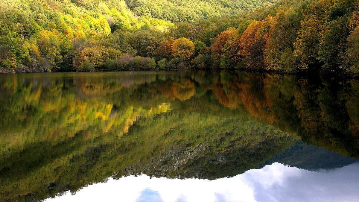 Estampa idílica del Valle del Ambroz.