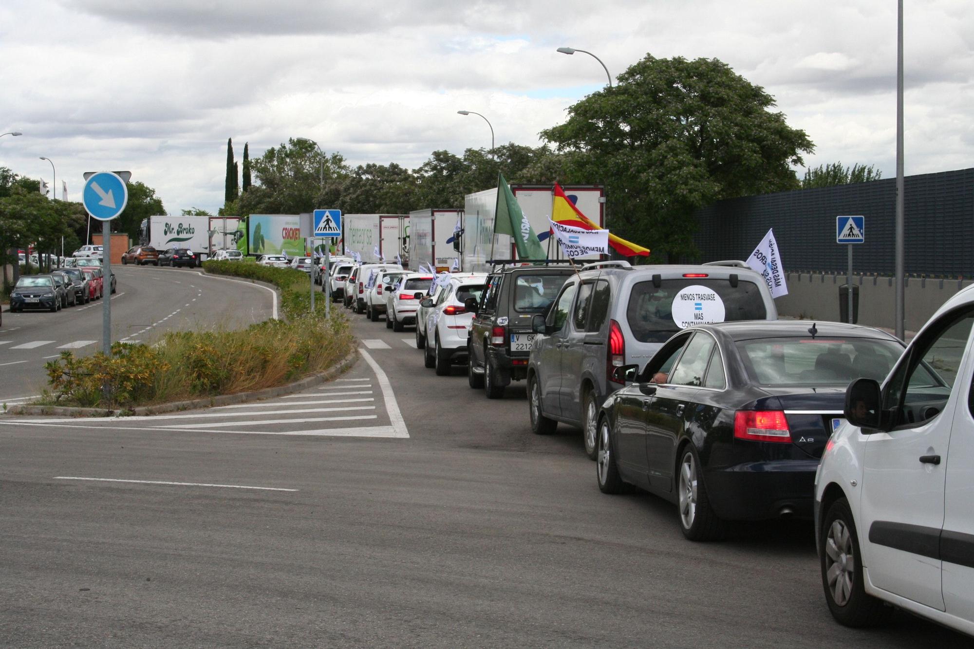 Manifestación de regantes en Madrid