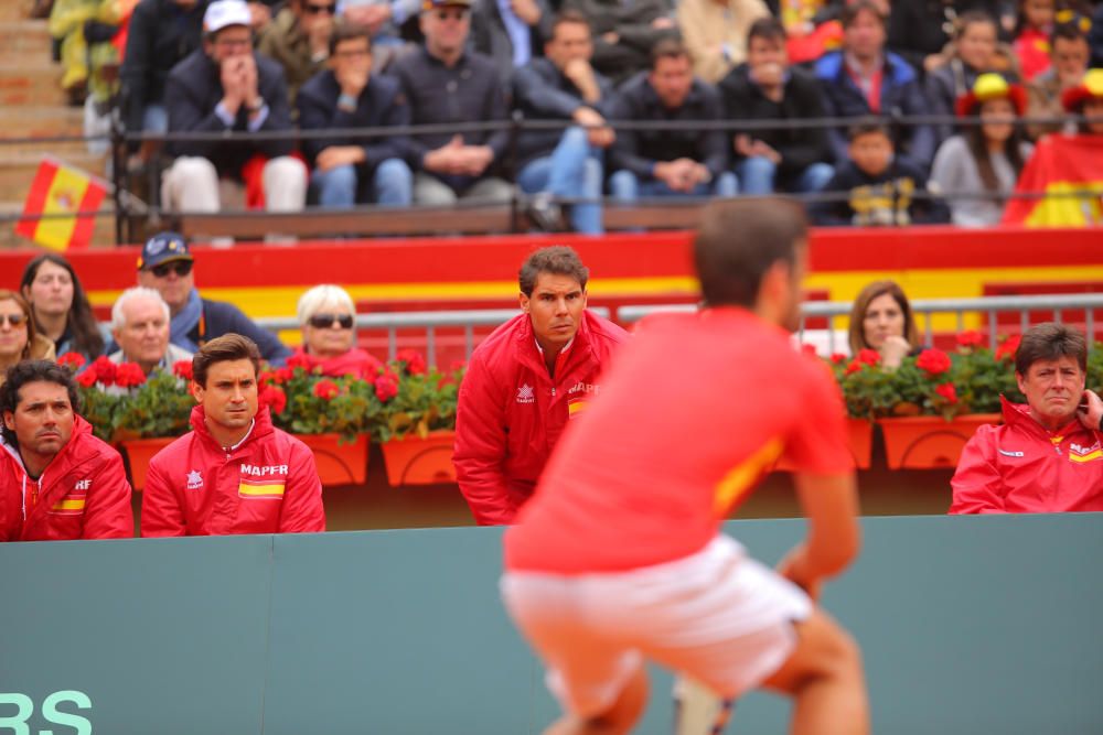 Partido de dobles España-Alemania