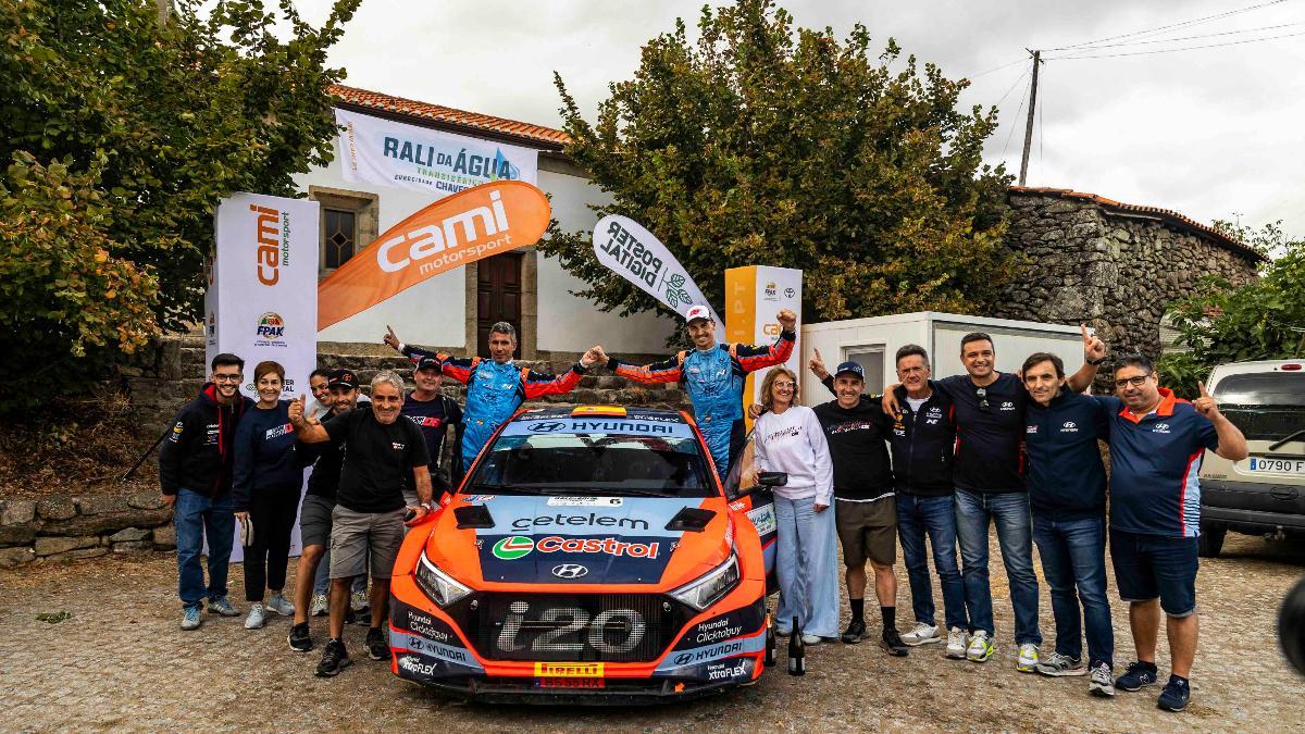 Exito de Dani Sordo en el Rally da Água