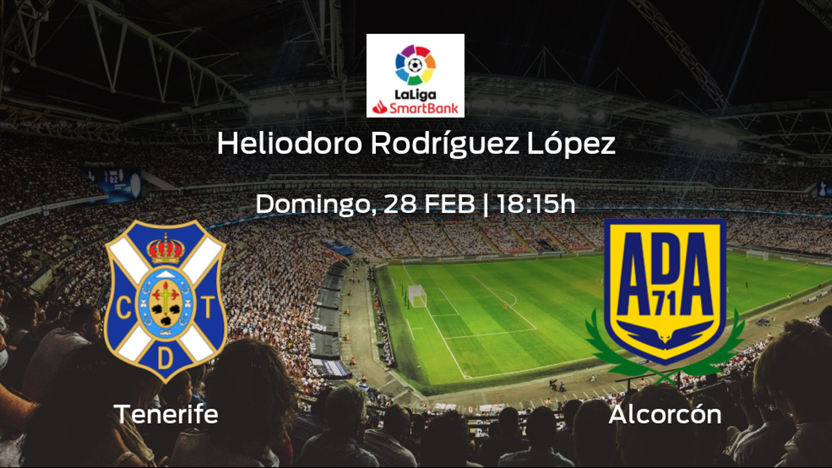 Previa del partido: el Tenerife recibe al Alcorcón en la vigésimo séptima jornada