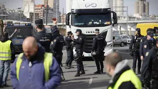 Escasa afectación del paro indefinido del transporte de mercancías