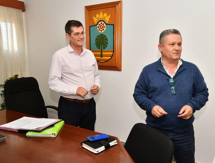 28/03/2020 VECINDARIO. SANTA LUCIA DE TIRAJANA.   Primer día de trabajo de los ediles del nuevo Pacto de Gobierno. Fotógrafa: YAIZA SOCORRO.  | 02/03/2020 | Fotógrafo: Yaiza Socorro