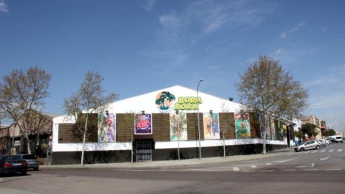 Discoteca Bora Bora, una de las más emblemáticas de la Zona Hermética de Sabadell que ahora debe trasladarse al polígono Sant Pau.