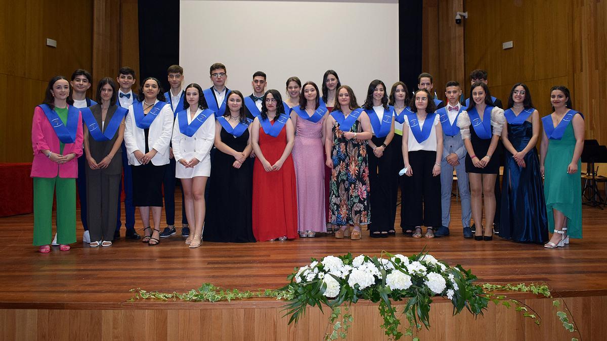 Un momento de la fiesta de graduación.