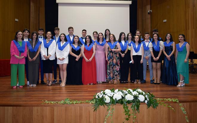 Así fue la fiesta de graduación del IES de Valga