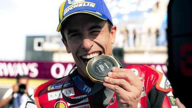 El català Marc Márquez (Ducati) ha guanyat, avui, a Alemanya la seva quarta carrera a l’esprint d’aquest any.