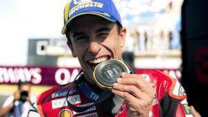 El catalán Marc Márquez (Ducati) ha ganado, hoy, en Alemania su cuarta carrera al sprint de este año.