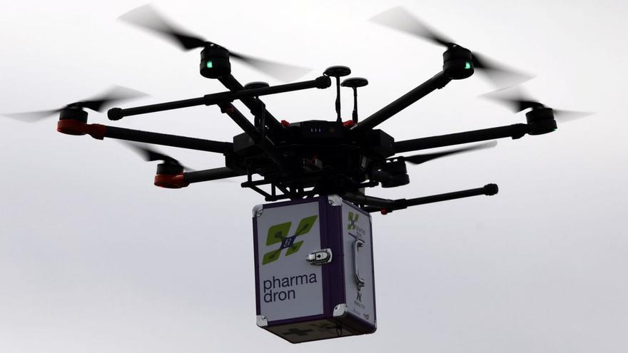 Zaragoza probará en junio el transporte de medicamentos con drones