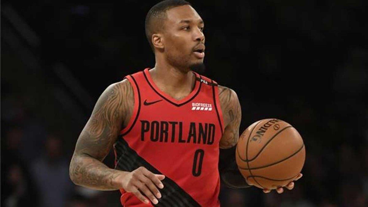 Lillard lideró a los Trail Blazers