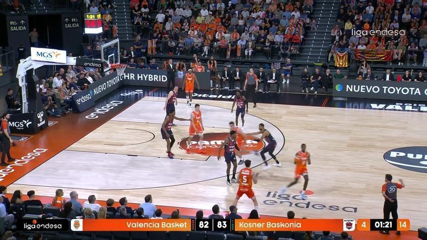 El vídeo con las mejores jugadas de la temporada del Valencia Basket ¡guárdatelo de recuerdo!