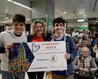 El colegio Amor de Dios entrega los 9.000 euros que recaudó en la ruta solidaria