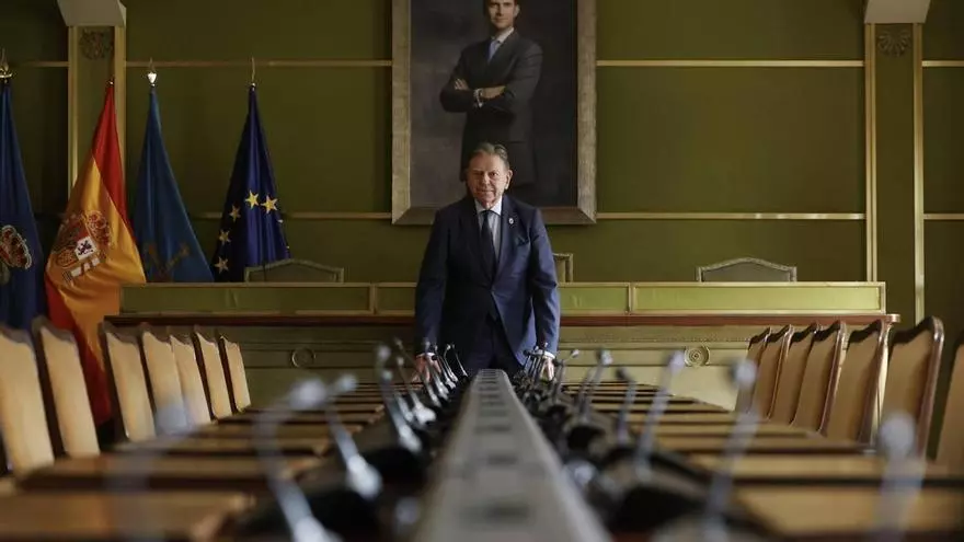 Alfredo Canteli, alcalde de Oviedo: "Aspiro a revalidar la mayoría absoluta y mantendré a los 14 concejales en la lista"
