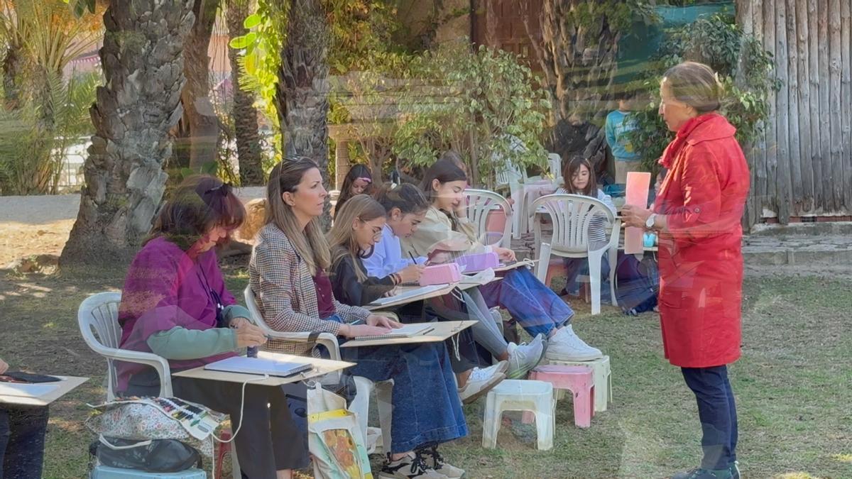 La Escuela de Pintura de l'Hort del Xocolater cumple medio siglo en Elche