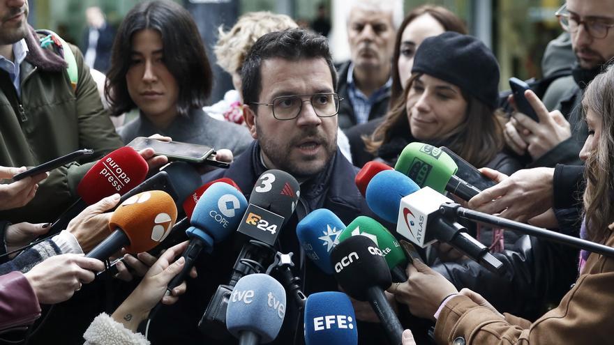 Aragonès apunta al CNI ante el juez por el espionaje de su teléfono durante la moción de censura de Sánchez