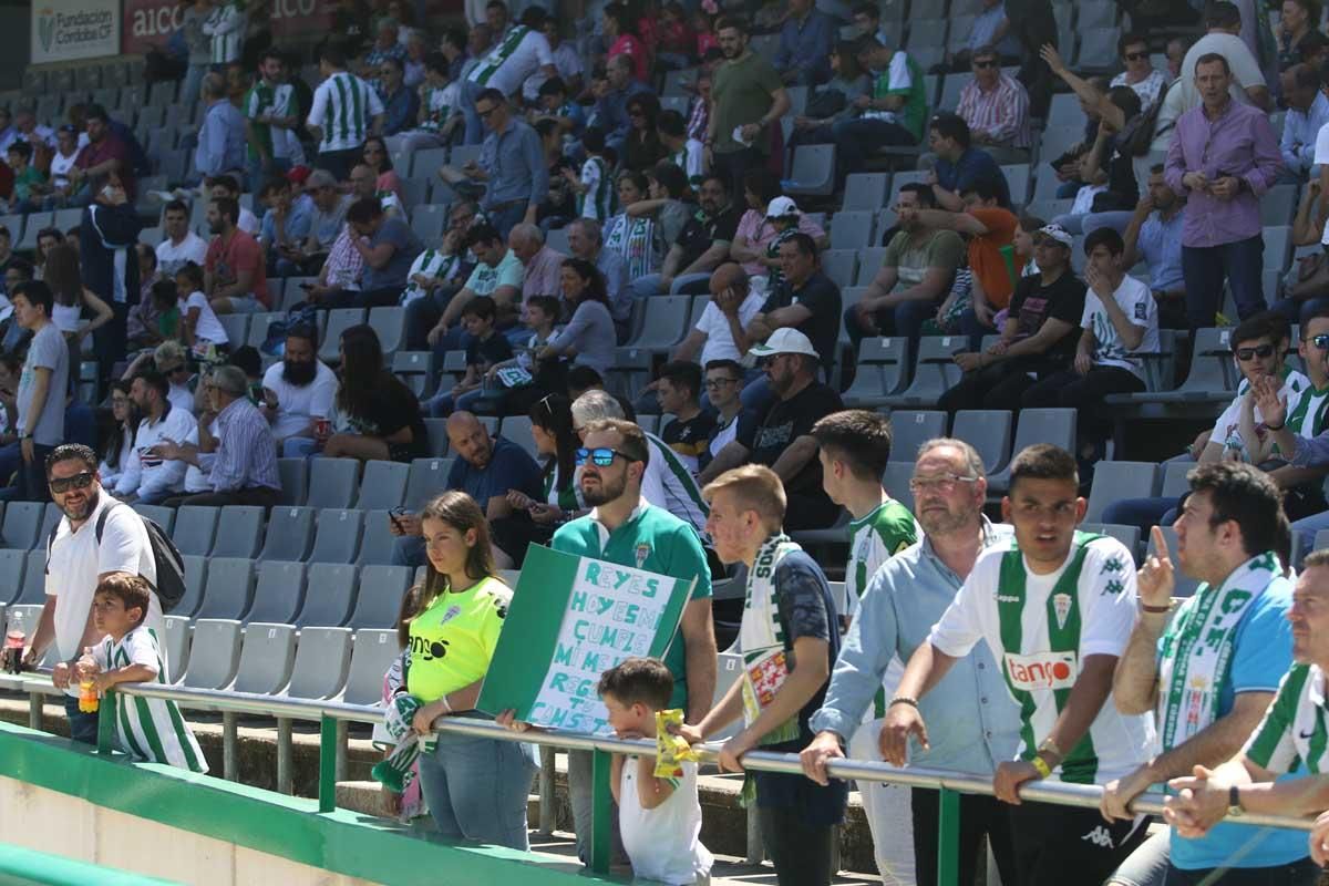 Así vivió la afición la derrota del Córdoba ante el Huesca