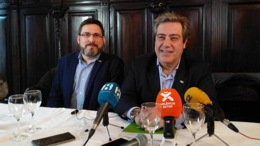 Vicente Gil, octavo en la lista, junto a Llanos, candidato a la Generalitat