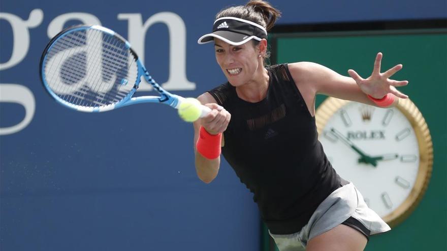 Muguruza arrasa en su estreno en Nueva York