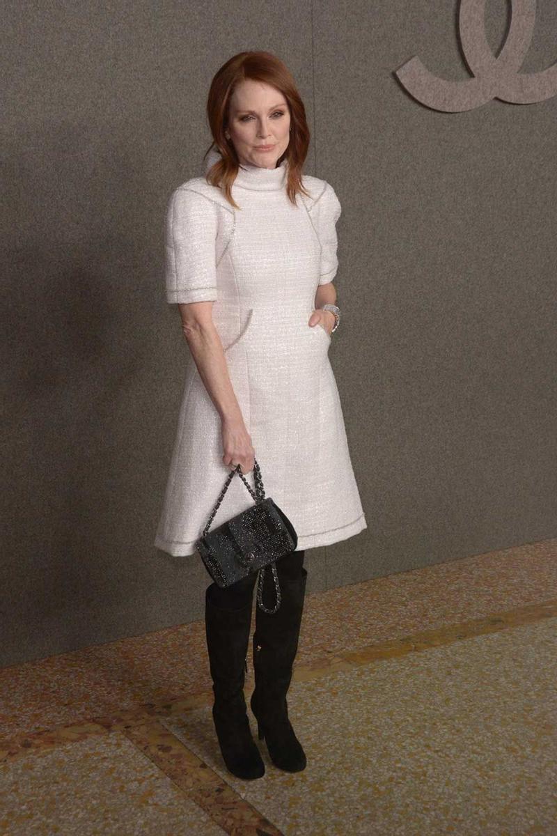 Julianne Moore, en el show ChanelMetiers d'Art en Nueva York