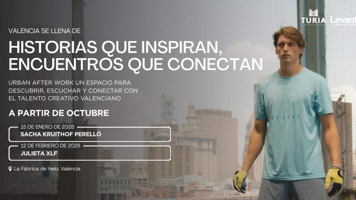 Levante-EMV impulsa un nuevo espacio cultural Urban Afterwork