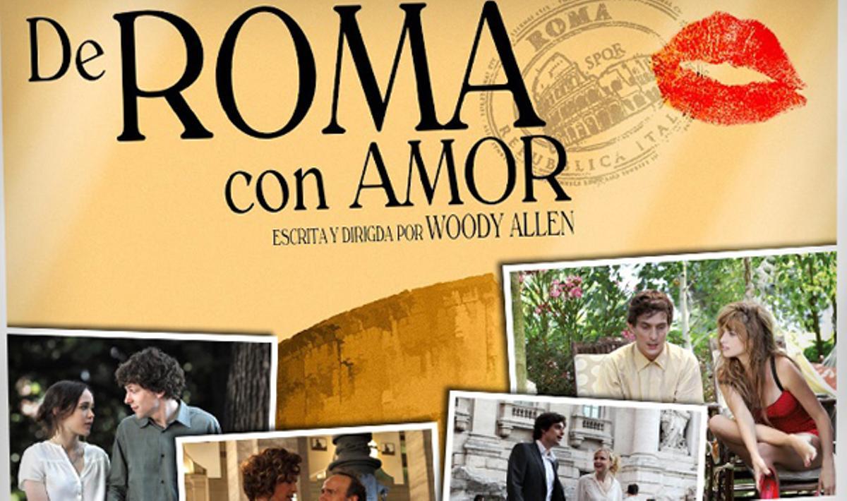 Tràiler de la pel·lícula: ’A Roma amb amor’.
