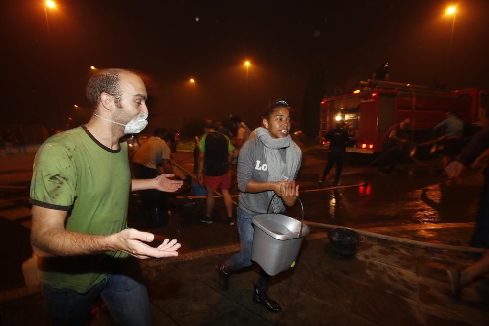 Arde Galicia | Las llamas alcanzan Navia