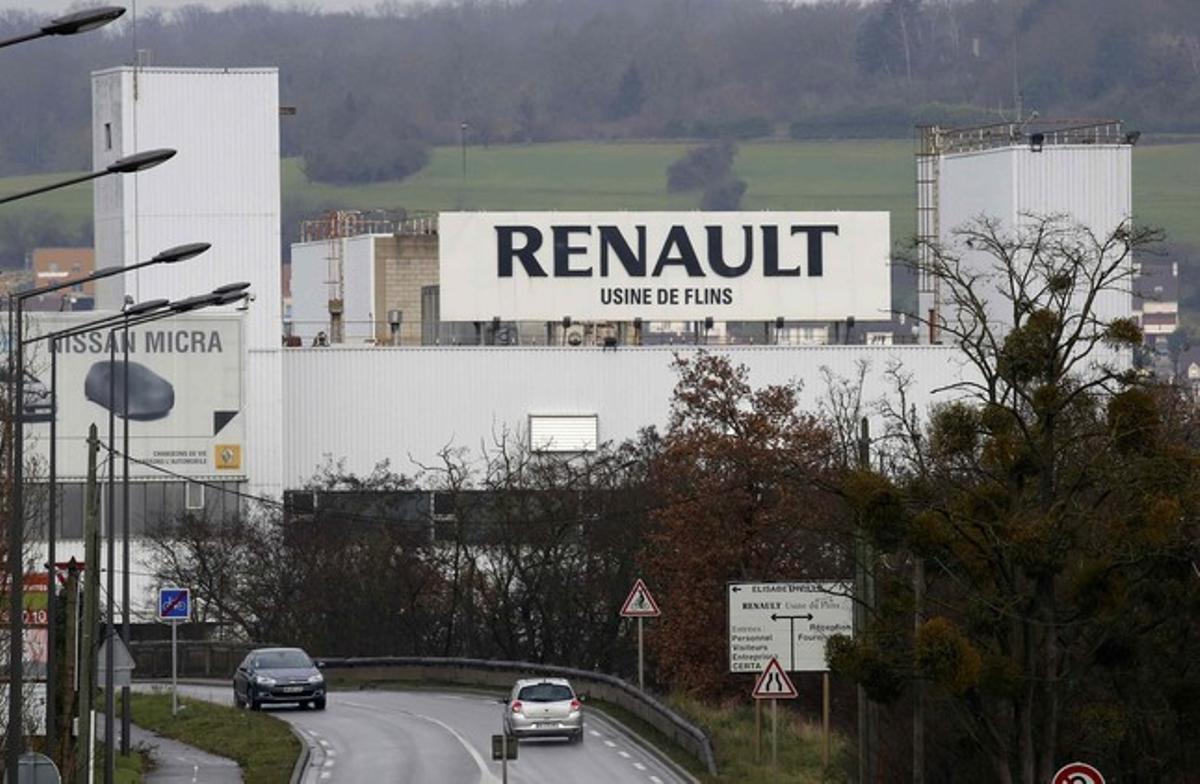 Fàbrica de Renault a la localitat francesa d’Aubergenville, aquesta setmana.