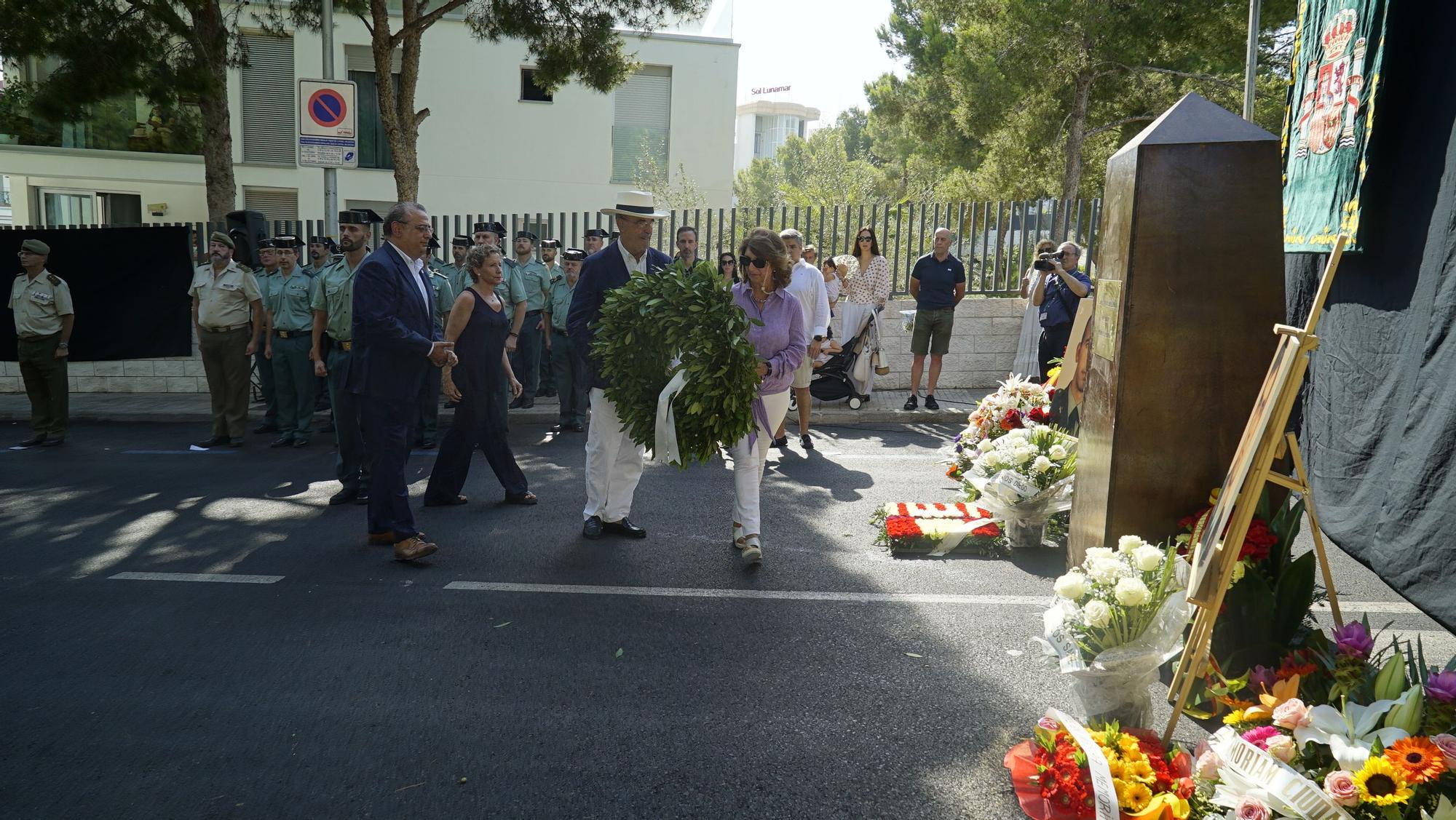 El Ayuntamiento de Calvià recuerda este sábado a los dos guardias civiles asesinados por ETA hace 13 años