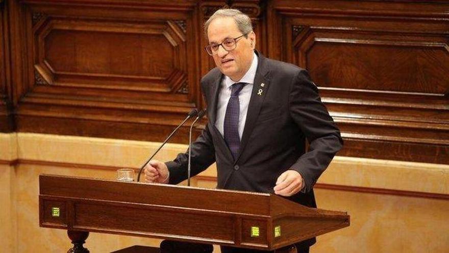 Torra pone en la picota a los Mossos mientras Buch los defiende