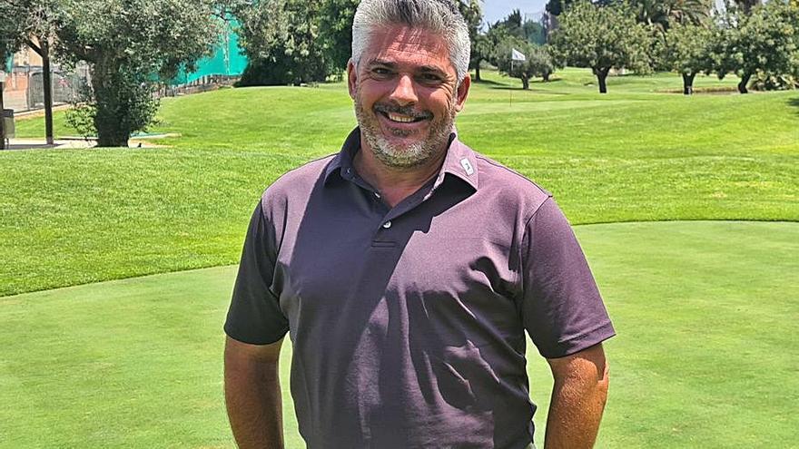 El profesional de Torre Pacheco Fredy Borrás, director deportivo de la PGA España