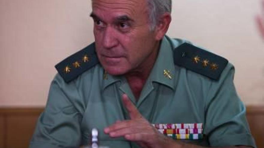 Manuel Muñoz, nuevo jefe de la Guardia Civil