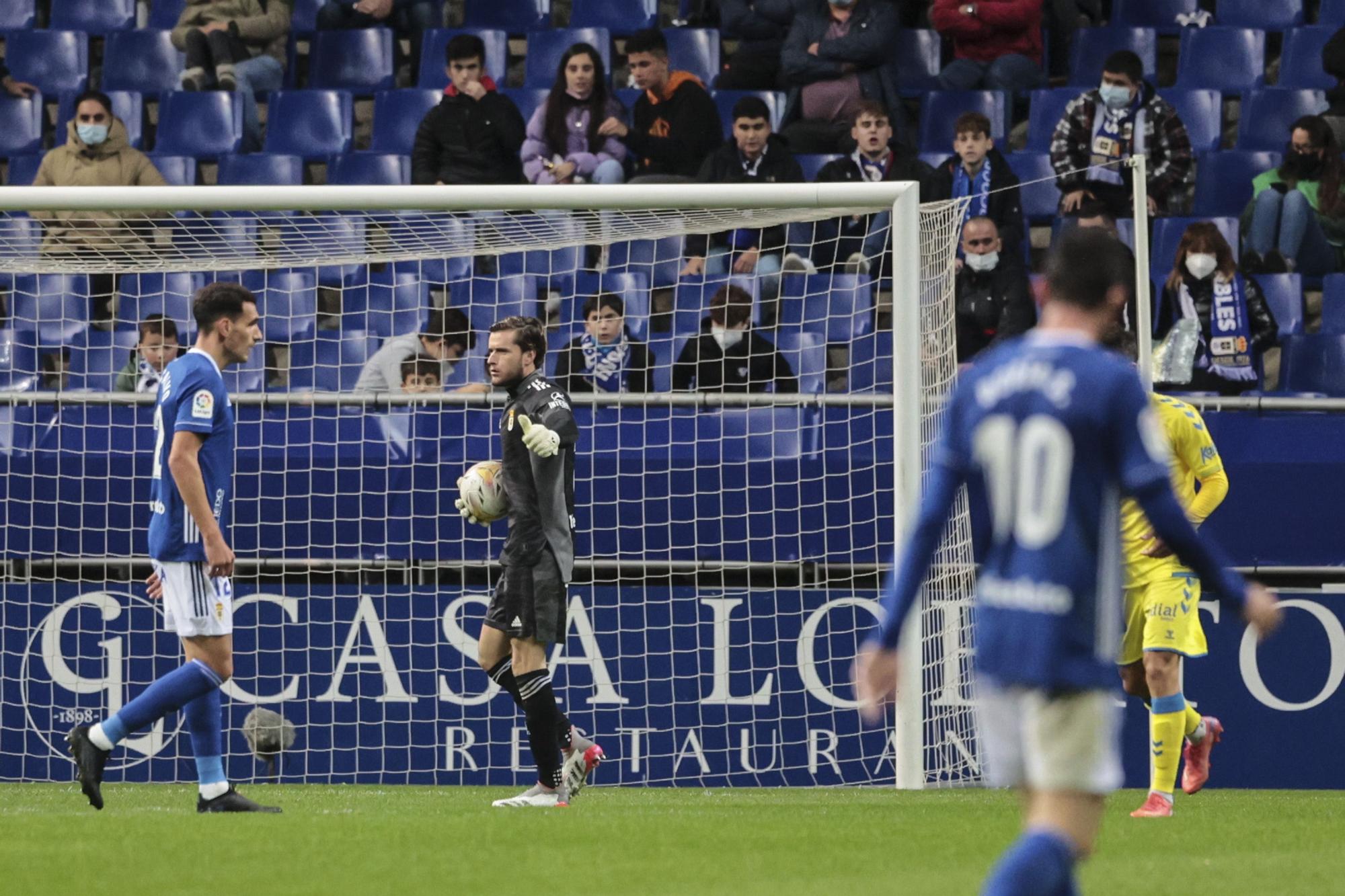 En imágenes: así fue el empate entre el Real Oviedo y Las Palmas