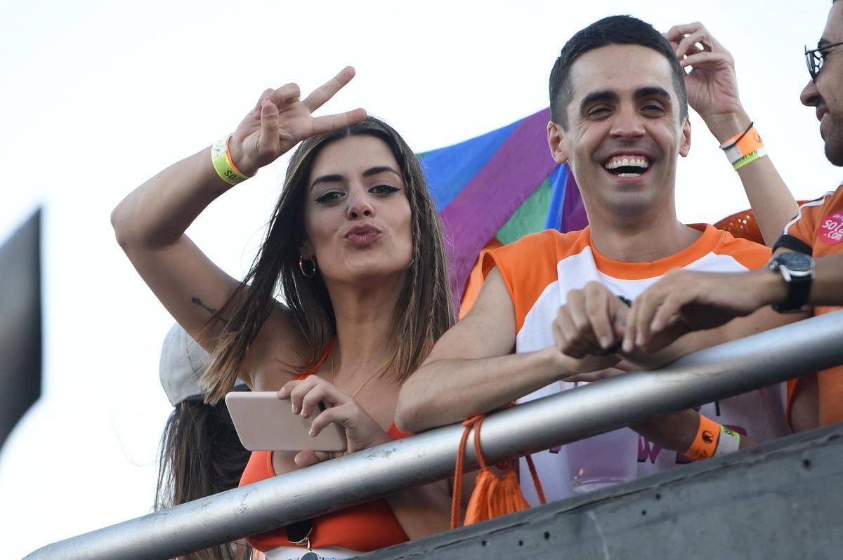 Dulceida y Javier Ambrossi en el World Pride Madrid 2017