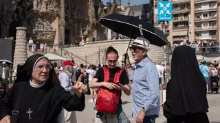 Calor intenso en Barcelona