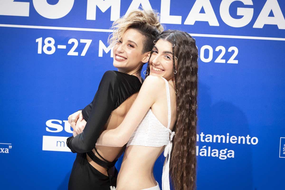 Paula Losada y María Pedraza en el Festival de Cine de Málaga