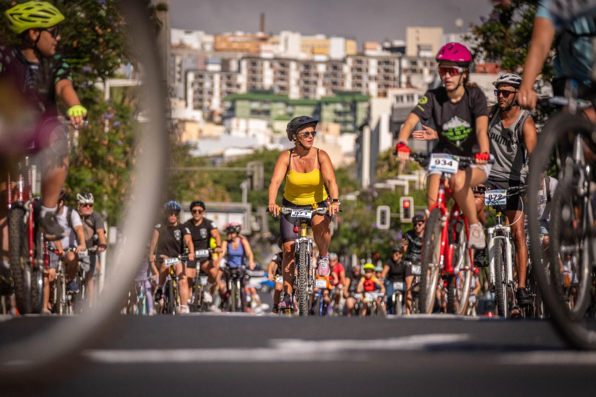 Fiesta de la bicicleta en Santa Cruz de Tenerife