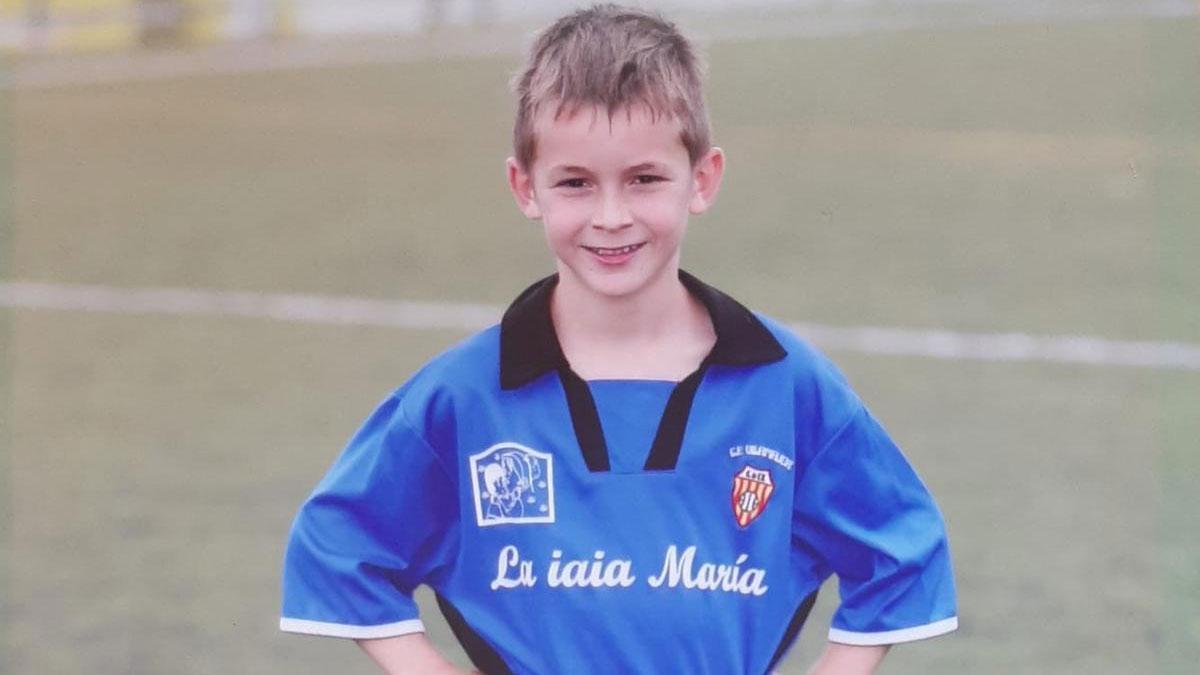 Un jovencísimo Marc Casadó