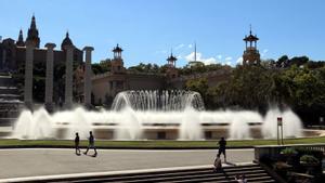 La Font Màgica de Montjuïc reobre amb nous controls i llums led